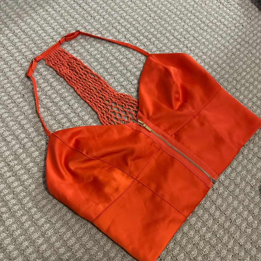 Bebe halter tank top